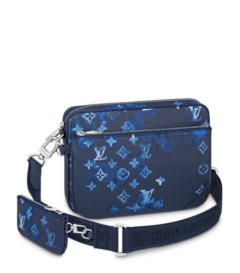 louis vuitton tasche blaue|louis vuitton tasche herren.